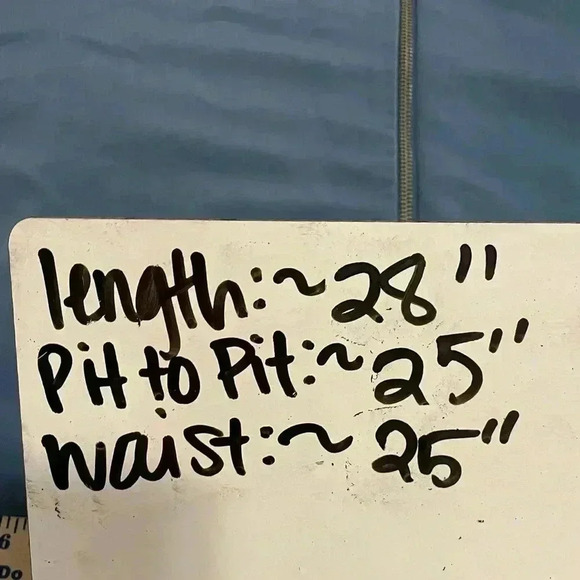 H by Halston Dusk Blue Oversized Full Zip Front Bomber Jacket Womens Size Large - Picture 10 of 10